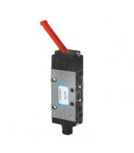Valvola a Leva 90° Bistabile 3/2 1/8” Serie CL/CM Univer