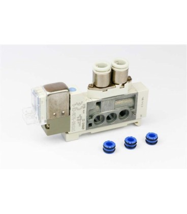 SMC Elettrovalvola modulare 5/2 tubo 4 24Vdc