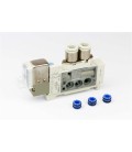 SMC Elettrovalvola modulare 5/2 tubo 4 24Vdc