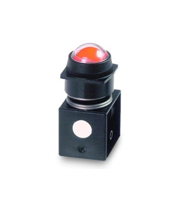 Visualizzatore pneumatico rosso